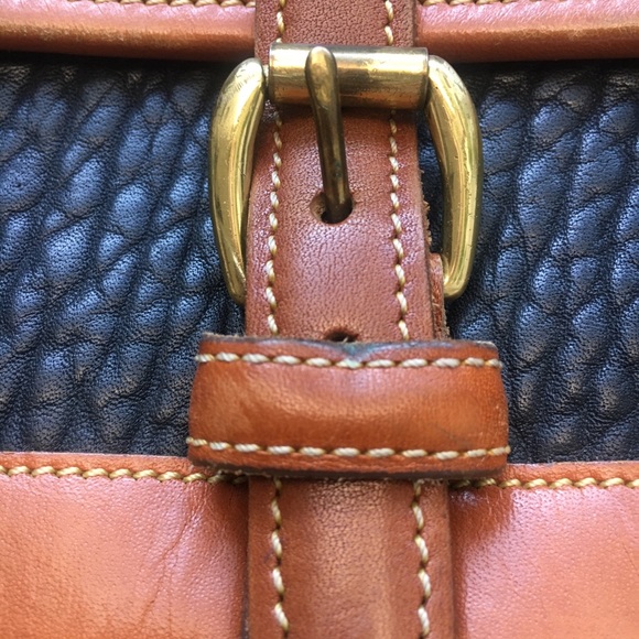 Vtg DOONEY & BOURKE Surrey Leather Bag - Picture 5 of 12